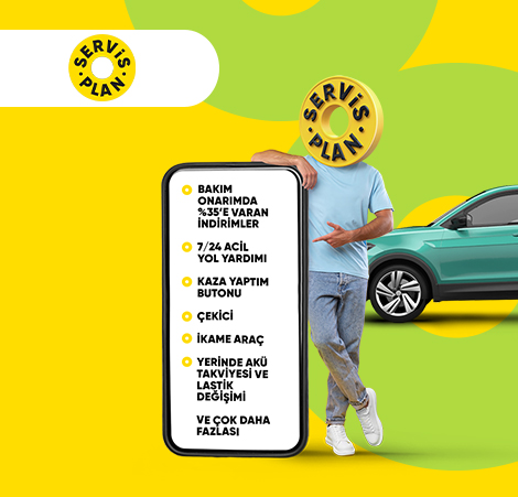 Aracınıza dair her şey için Servis Plan'da %30 indirim! Aracınıza dair her şey için Servis Plan'da %30 indirim!