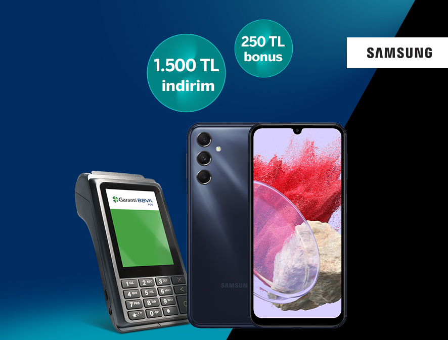 Samsung Galaxy M34'te 1500 TL indirim ve 250 TL Bonus!