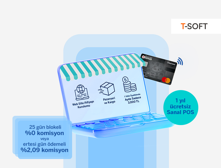 <b>Uygun ve kapsamlı<br>e-Ticaret paketiyle işinizi büyütmek mi? Birlikte yaparız.</b>